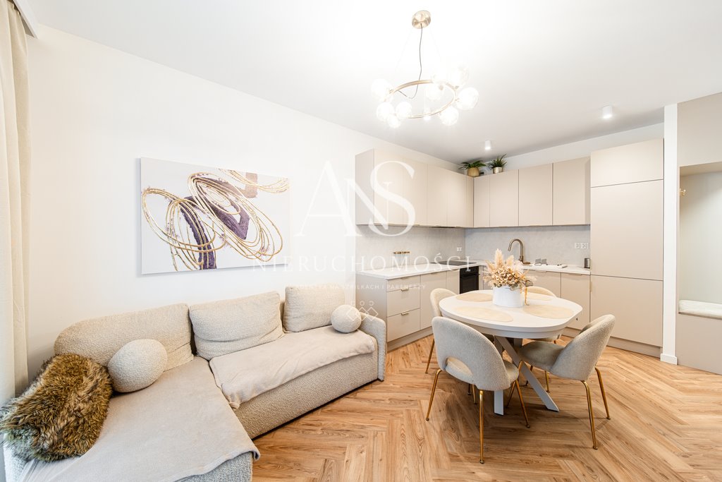 Na wynajem przestronne 2-pokojowe mieszkanie 39 m² z dużym balkonem Szczecin, Międzyodrze-Wyspa Pucka, Zielonego Mostu  39m2 Foto 1
