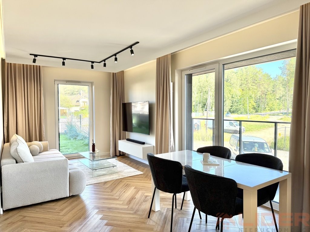 Nowoczesne 43 m² z ogródkiem i balkonem (Porosły) Porosły  43m2 Foto 1