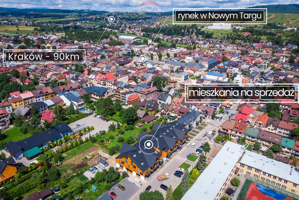 Mieszkanie dwupokojowe na sprzedaż Nowy Targ, Władysława Orkana  54m2 Foto 16