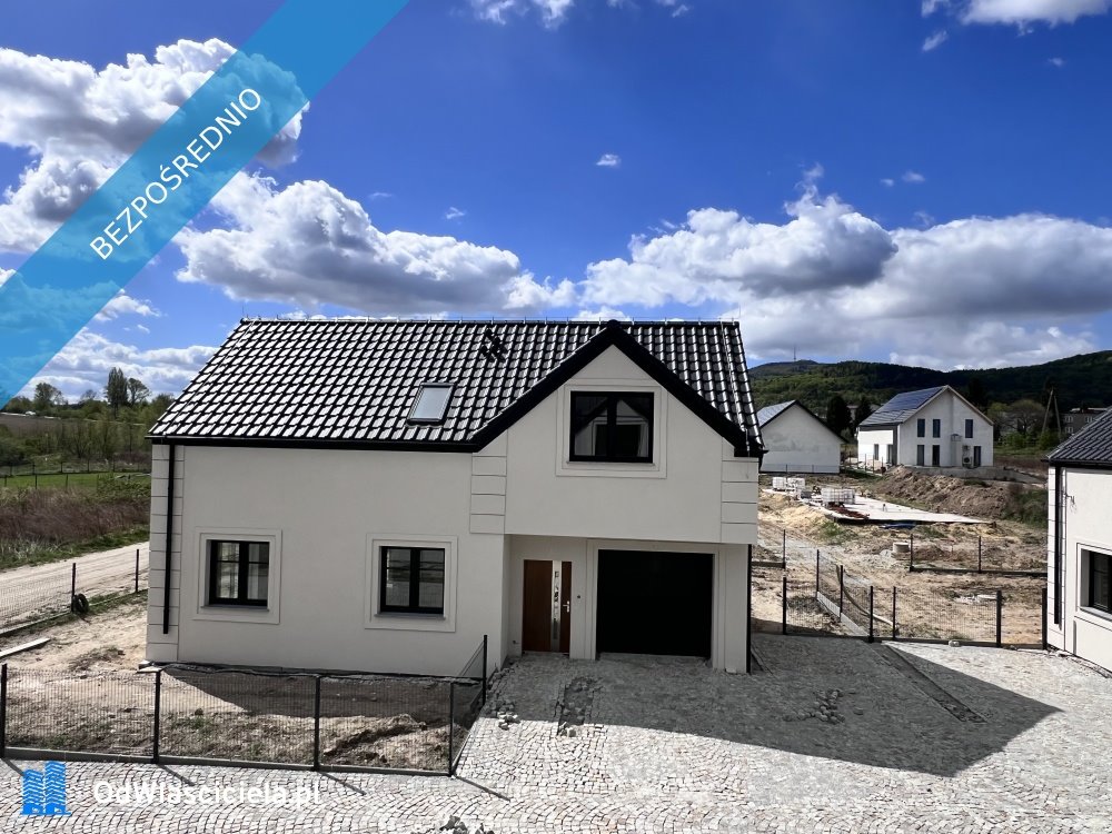 Gotowy dom bliźniak z garażem i widokiem na góry Sobótka, Wisławy Szymborskiej 16  126m2 Foto 1