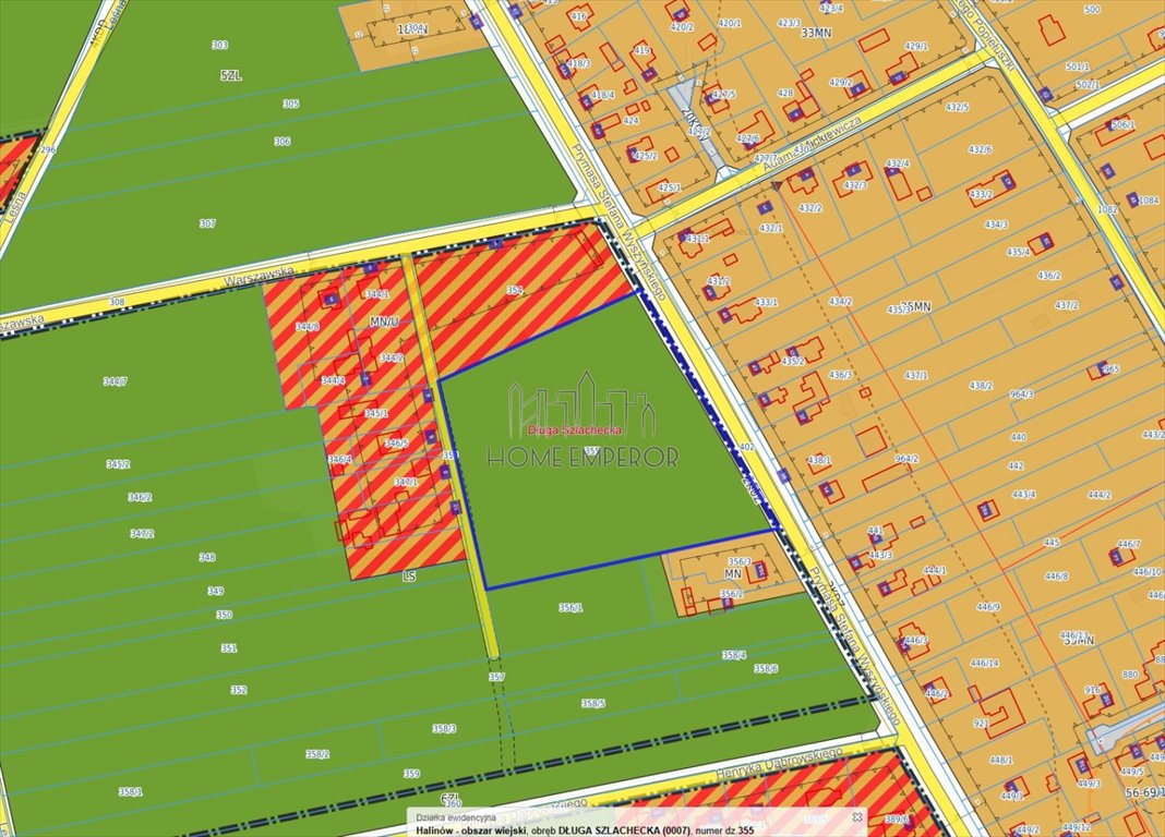 Na sprzedaż działka 19 100 m² w Długa Szlachecka Długa Szlachecka, Prymasa Stefana Wyszyńskiego  19 100m2 Foto 1