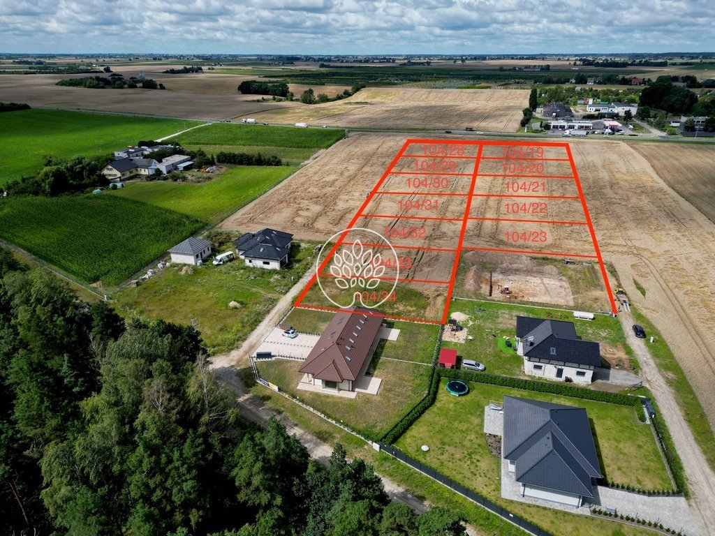 Działka 1300 m² w spokojnej okolicy, media w trakcie Okole  1 300m2 Foto 1