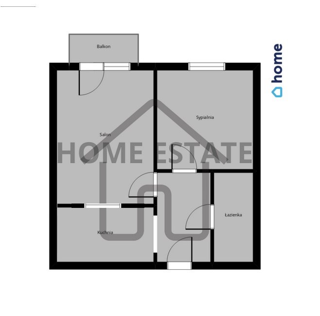 Mieszkanie dwupokojowe na sprzedaż Rzeszów, Piastów  37m2 Foto 1