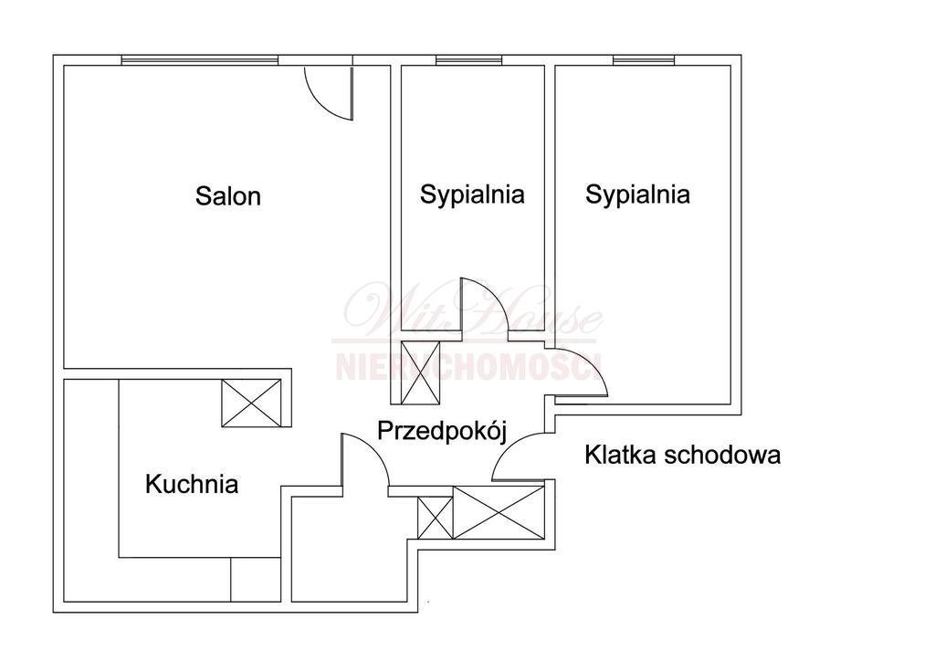 Mieszkanie trzypokojowe na wynajem Warszawa, Ursus, Stanisława Wojciechowskiego  47m2 Foto 18