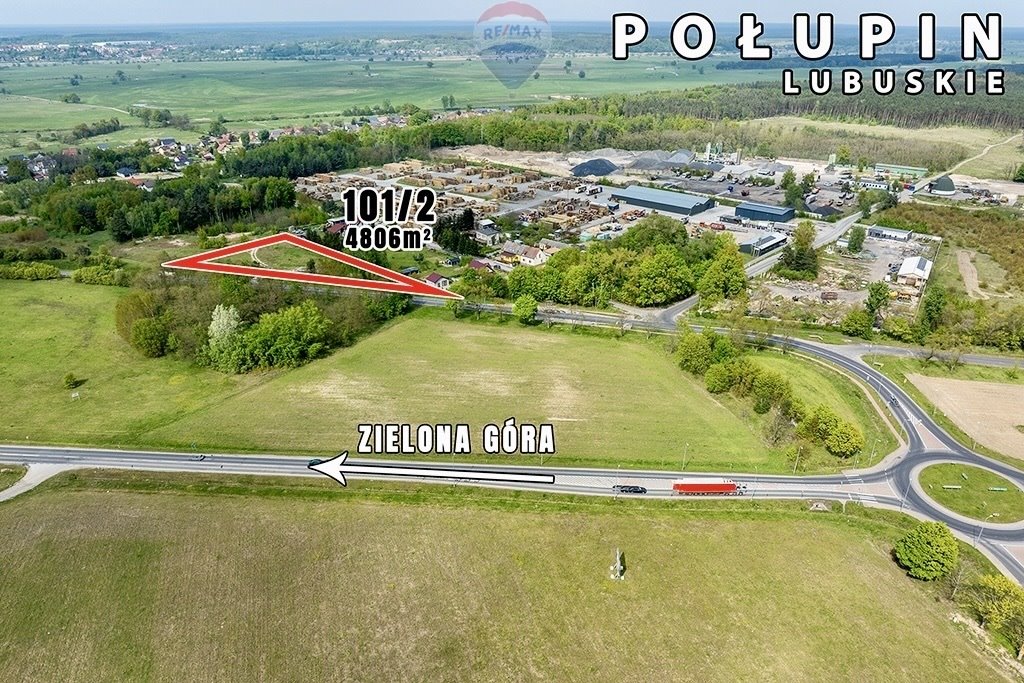 Działka budowlana na sprzedaż Połupin, Krośnieńska  4 086m2 Foto 17