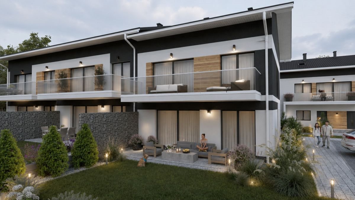 Nowoczesne 3-pokojowe mieszkanie z poddaszem (66,99 m²) w Zaczerniu Zaczernie  67m2 Foto 1