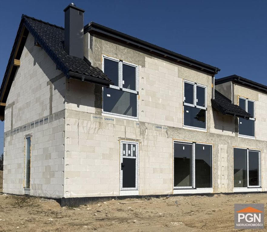 Dom w stanie surowym z garażem 120 m2, 512 m2 działki Trzebiatów okolica  164m2 Foto 1