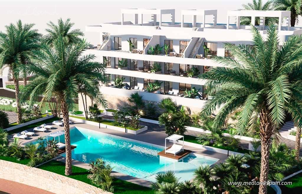 Nowoczesne apartamenty z panoramicznymi widokami i prywatnym solarium Hiszpania, Finestrat  68m2 Foto 1