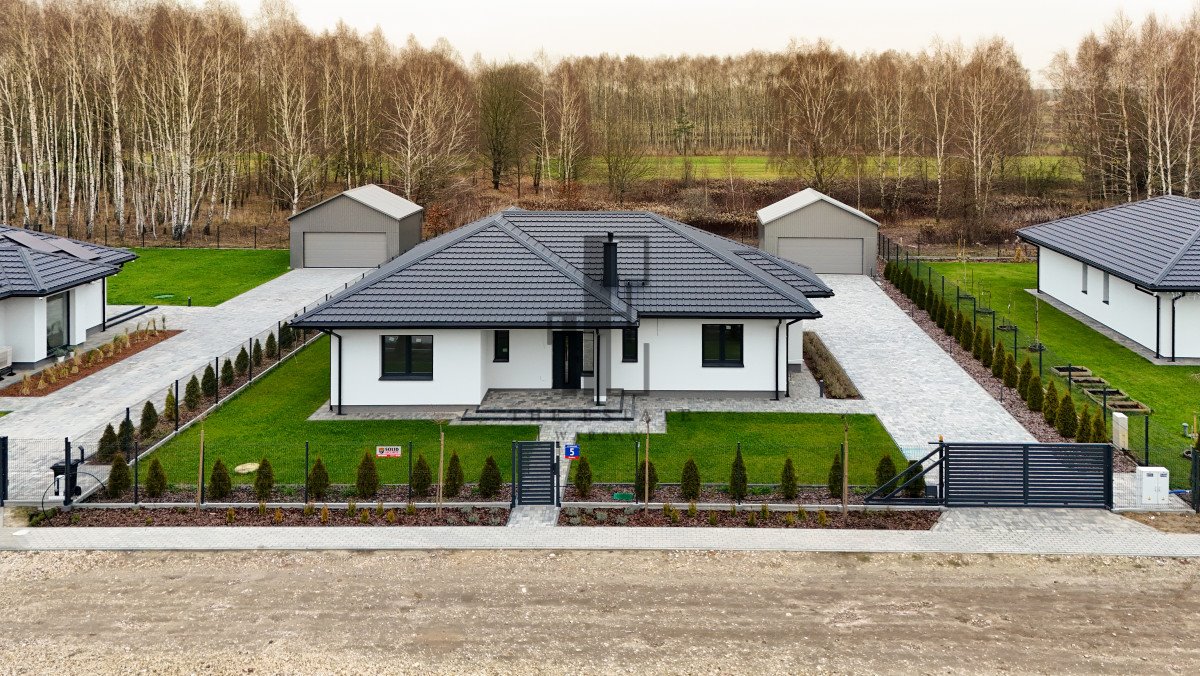 Nowoczesny dom 166 m² z garażem, energooszczędny, na dużej działce Wszebory, Luksusowa  166m2 Foto 1