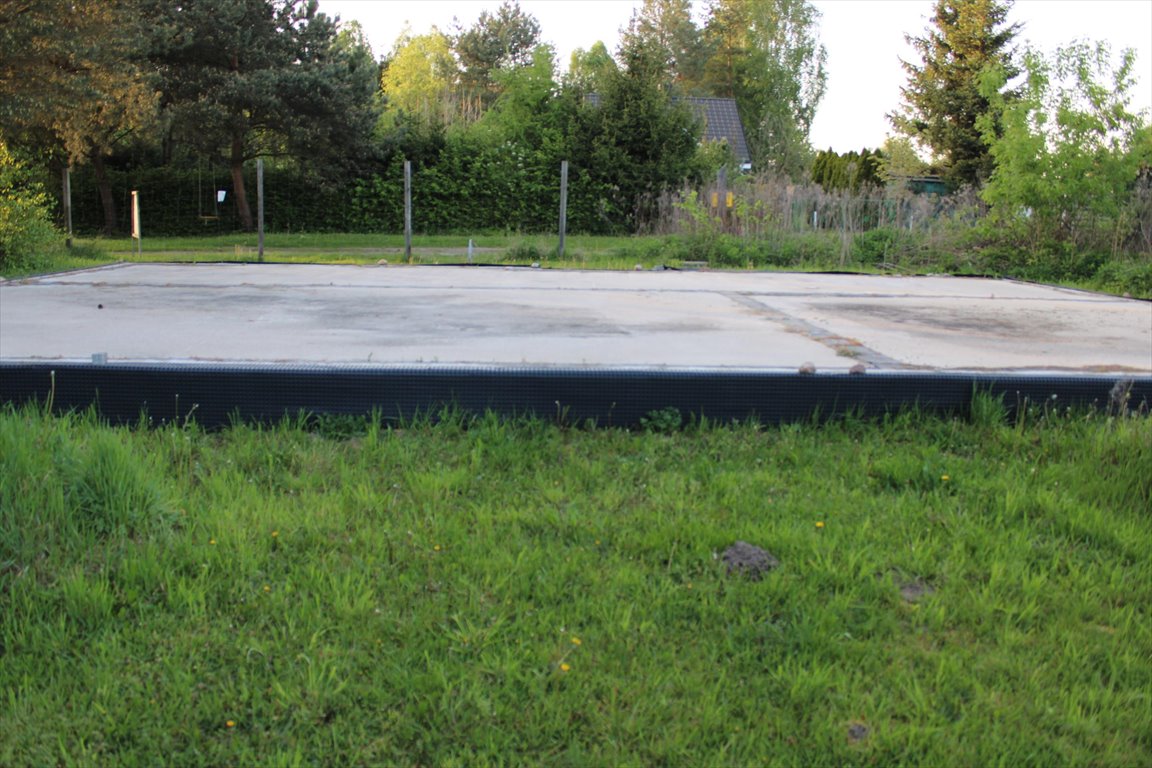 Do sprzedania działka z fundamentami pod dom całoroczny Rościnno  1 500m2 Foto 1