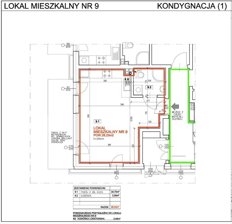 Kawalerka na sprzedaż Kraków, Bronowice, Smętna  28m2 Foto 9