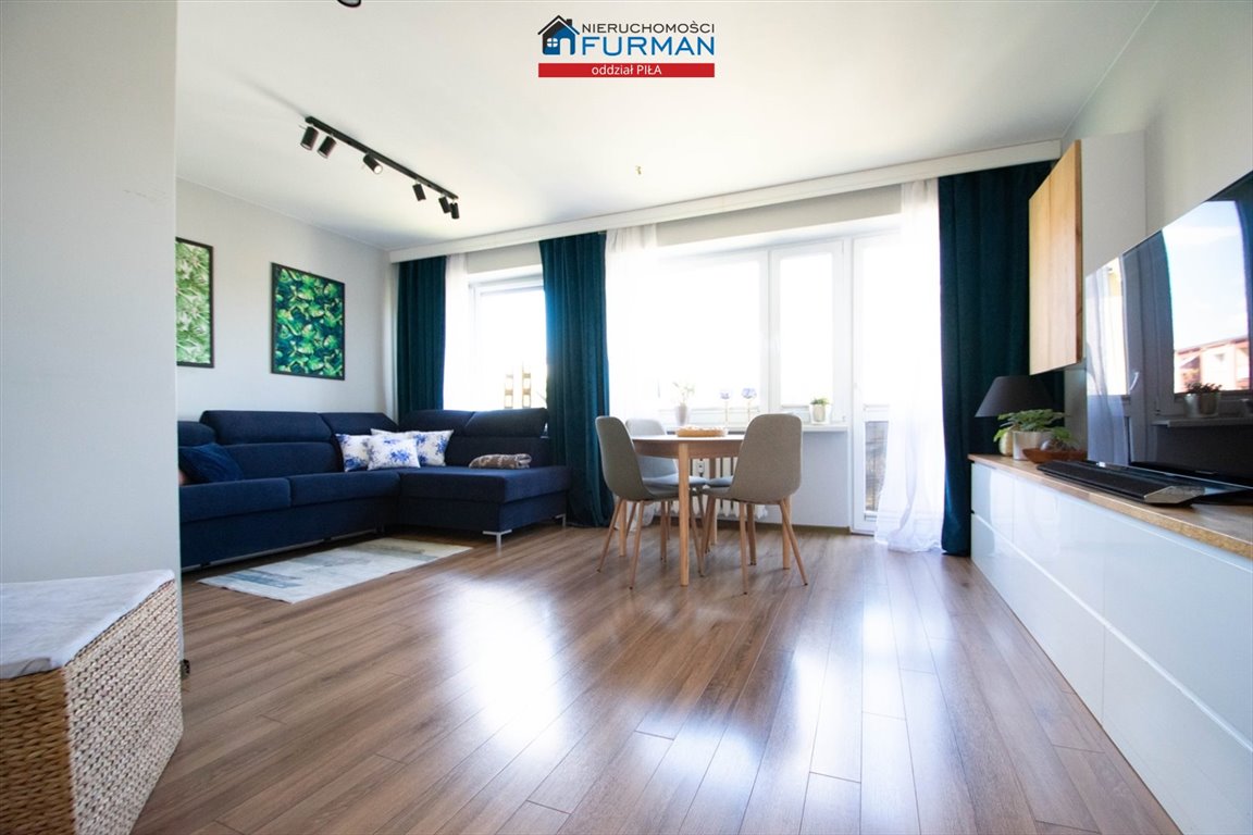 Zapraszam do komfortowego 3-pokojowego mieszkania z balkonem i klimatyzacją Złotów  60m2 Foto 1