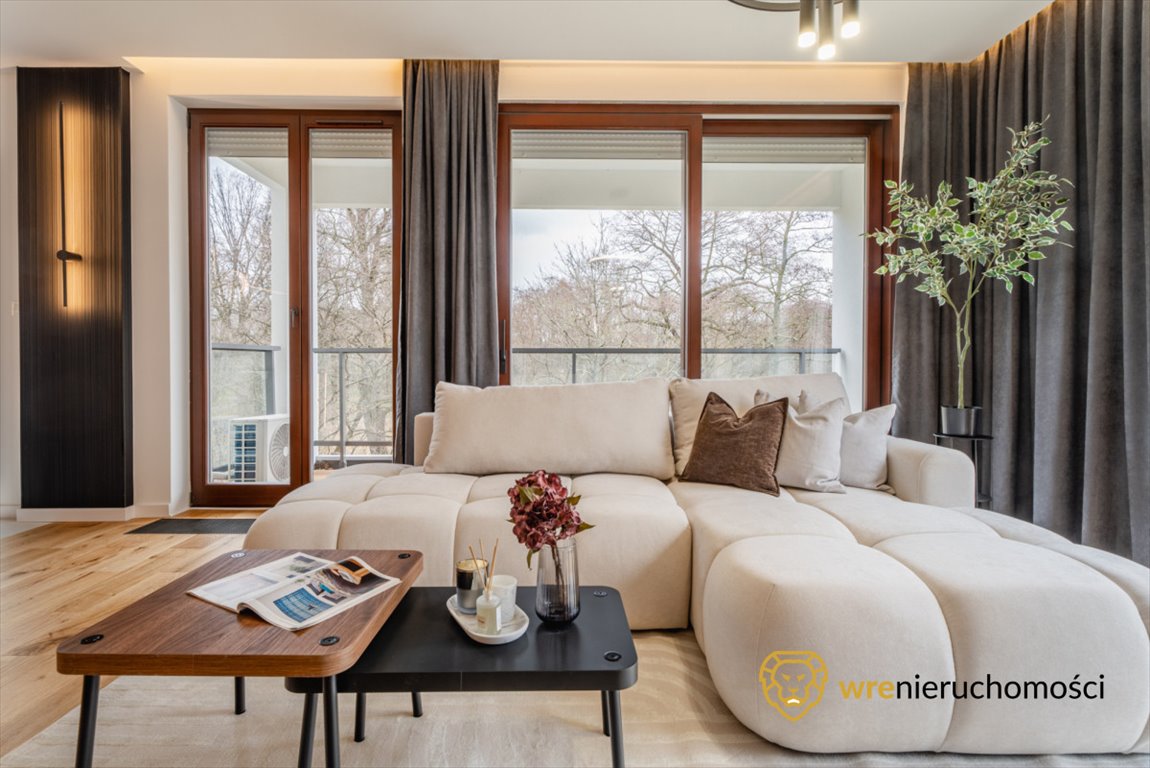 Przestronny apartament 118 m² z tarasem i widokiem na park Wrocław, Księże Wielkie  118m2 Foto 1