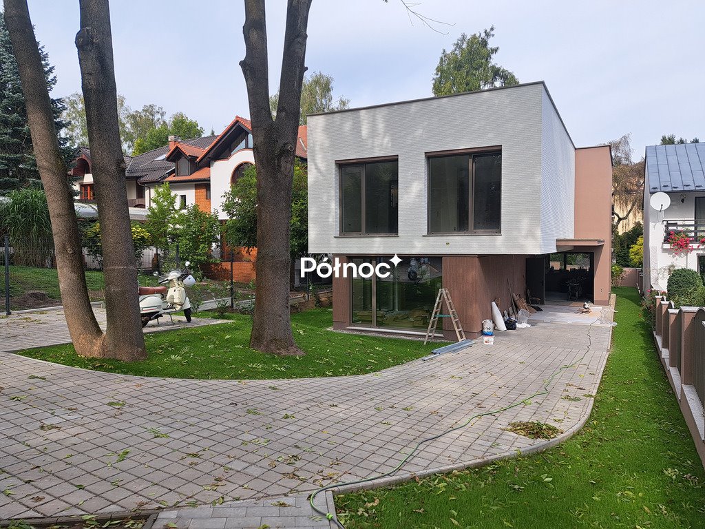 Na wynajem nowoczesny dom 200 m² z tarasem w Krakowie Kraków, Wola Justowska, Wola Justowska, al. Kasztanowa  200m2 Foto 1