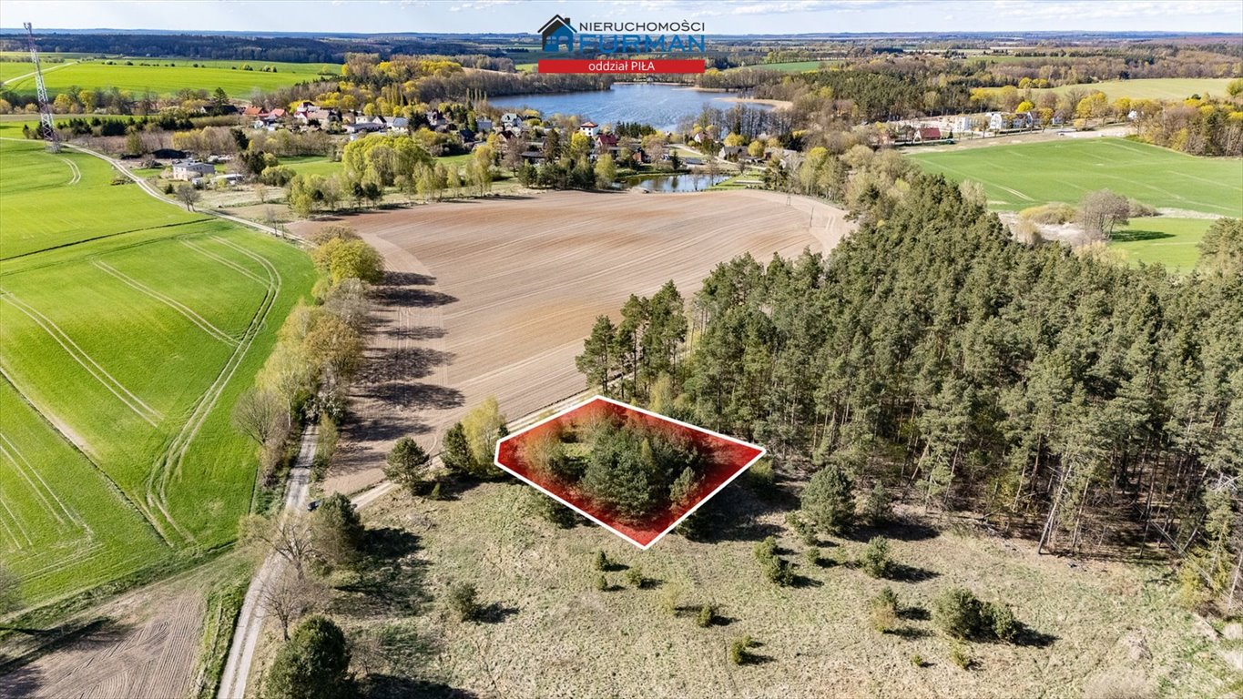 Do sprzedania działka z warunkami zabudowy 1109 m² w Łąkim Łąkie  1 109m2 Foto 1