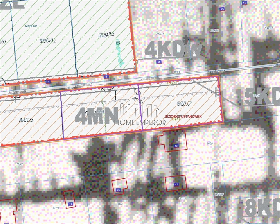 Działka budowlana na sprzedaż Jeziórko, Jarzębinowa  929m2 Foto 1