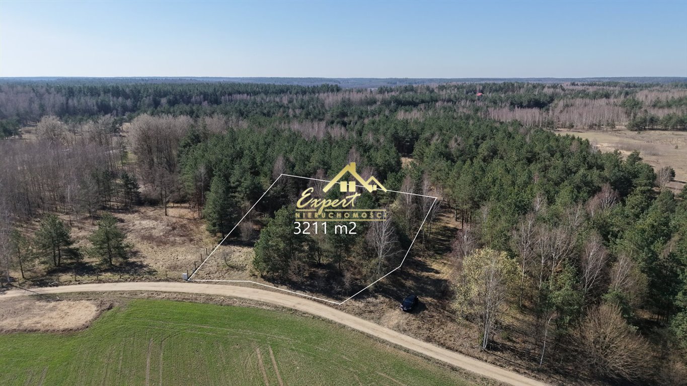 Przestronna działka 3211 m² pod dom, usługi lub letnisko Kotkowo  3 211m2 Foto 1