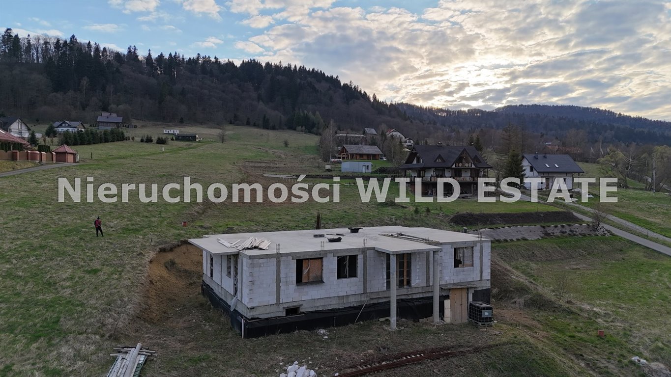 Zapraszam do obejrzenia działki z rozpoczętą budową w sercu Bieszczad Cisna  425m2 Foto 1