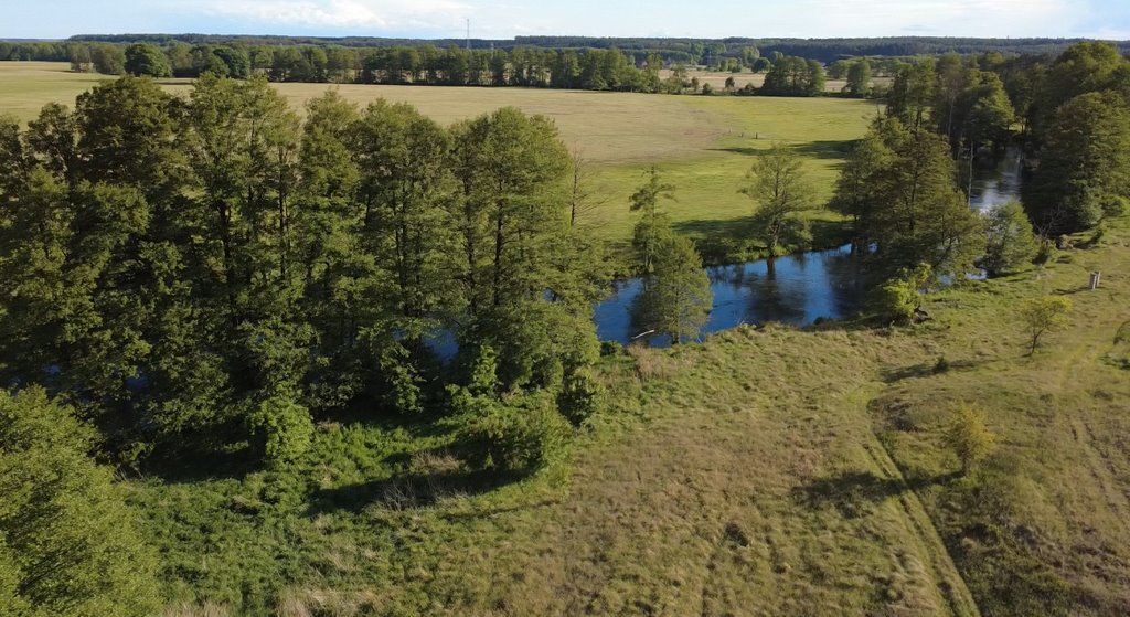 Działka 6600 m² przy rzece Drawie z warunkami zabudowy Drawiny  6 600m2 Foto 1