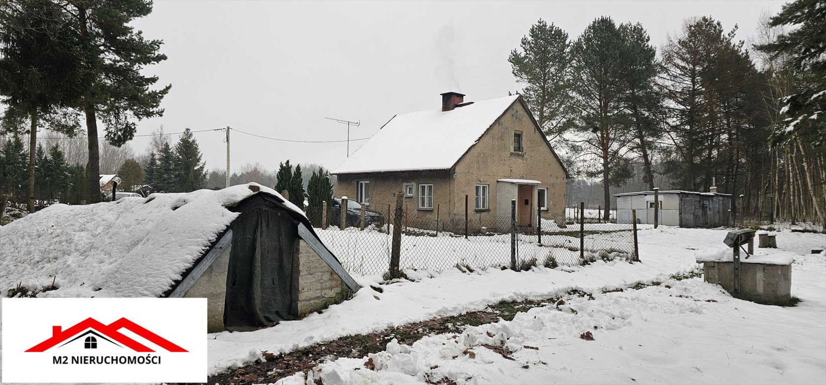 Unikatowa działka 1,27ha z domem i stawem w Szramowie Szramowo, Szramowo, Szramowo  80m2 Foto 1