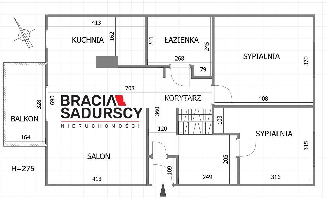 Mieszkanie trzypokojowe na sprzedaż Kraków, Zwierzyniec, Wola Justowska, Aleja Kasztanowa  72m2 Foto 4