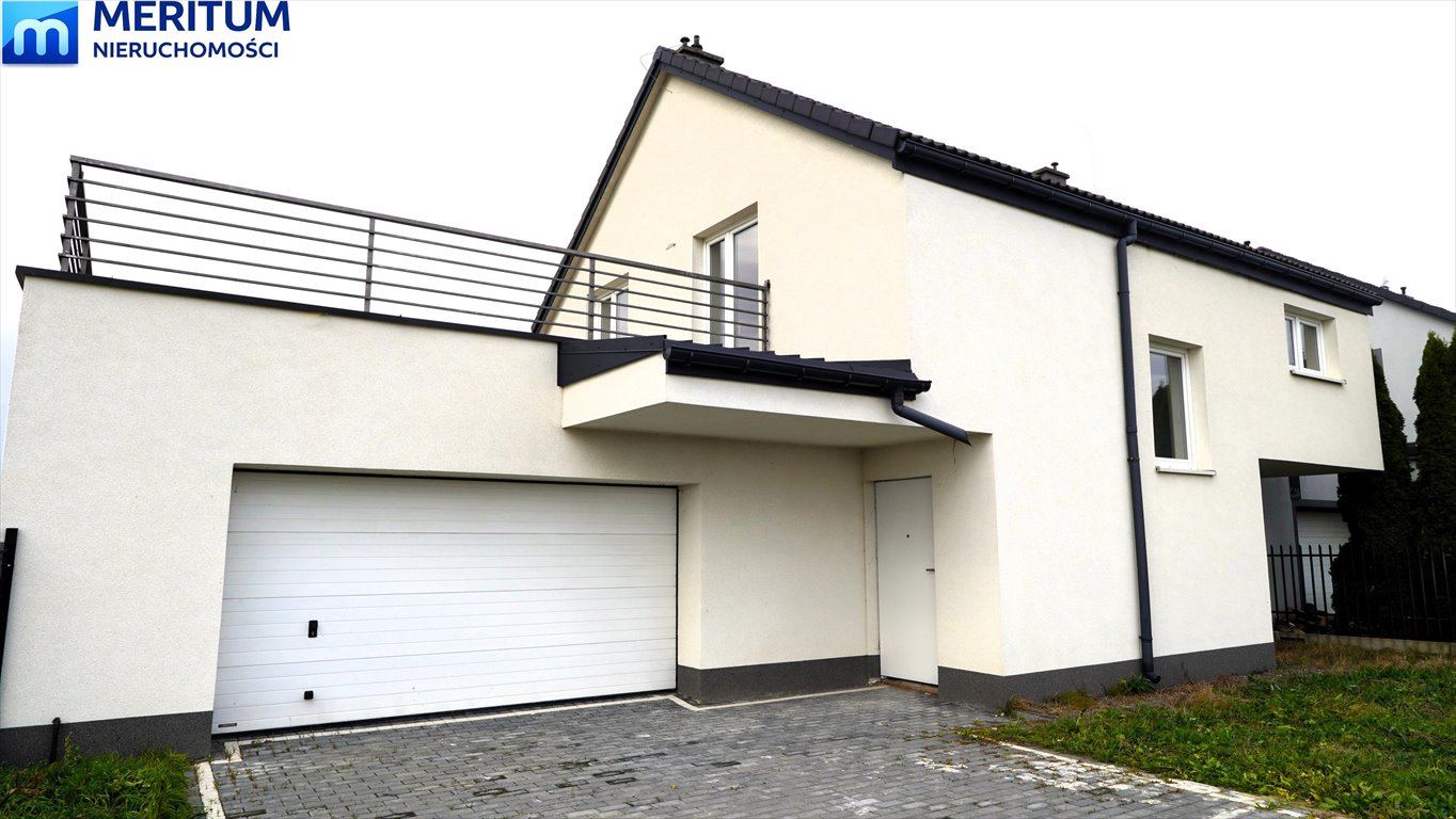 Nowoczesny segment 155 m2 z dużym tarasem i garażem Zaborówek  155m2 Foto 1