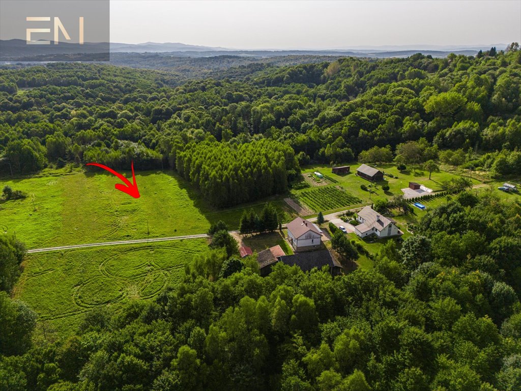 Działka 0,76 ha z lasem i dojazdem gminnym Glinik Górny  7 639m2 Foto 1