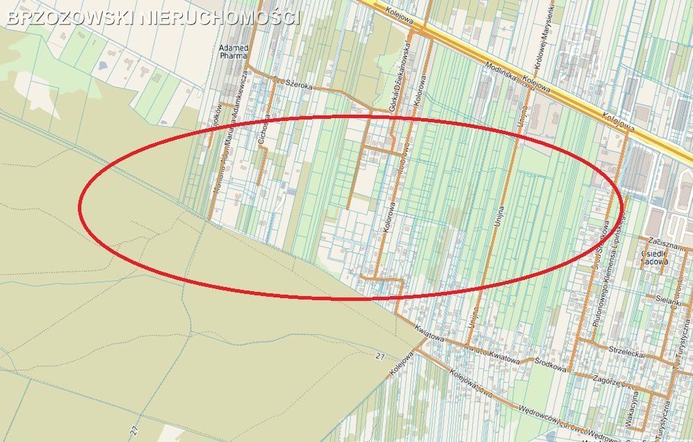 Działka inwestycyjna na sprzedaż Czosnów  13 900m2 Foto 1