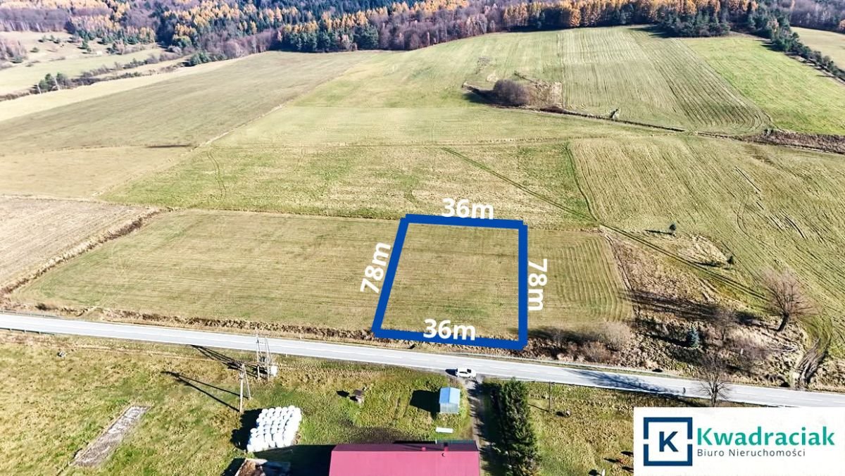 Działka budowlana 27,62 ara z dostępem do drogi wojewódzkiej Zdynia  2 762m2 Foto 1