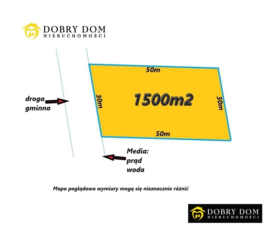 Sprzedam działkę 1500 m² z lasem i mediami w Zabłudowie Halickie  1 500m2 Foto 1