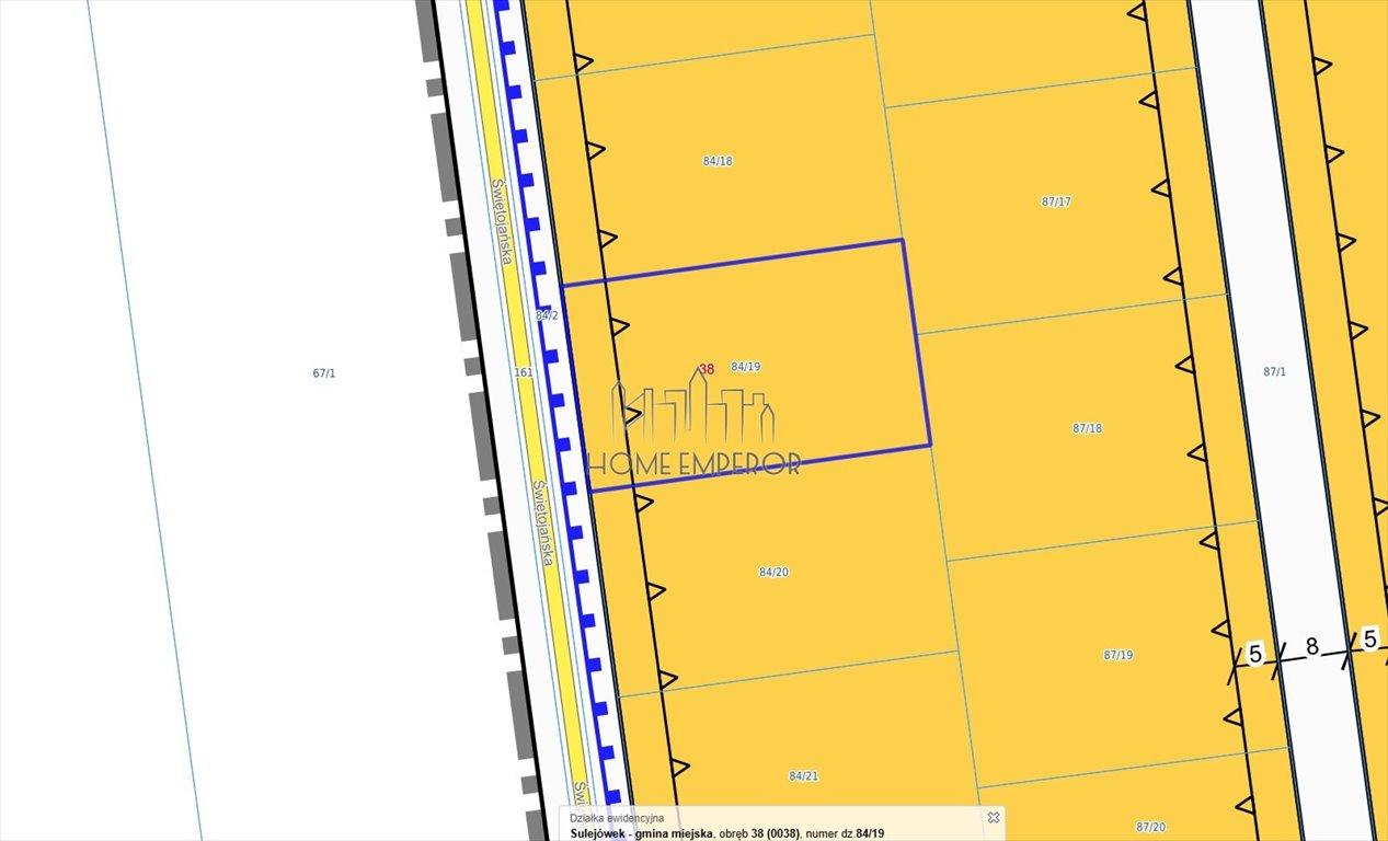 Działka budowlana na sprzedaż Sulejówek, Świętojańska  904m2 Foto 1