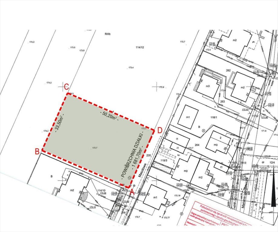 Działka budowlana na sprzedaż Radom, Wacyn, Masztowa  1 682m2 Foto 2