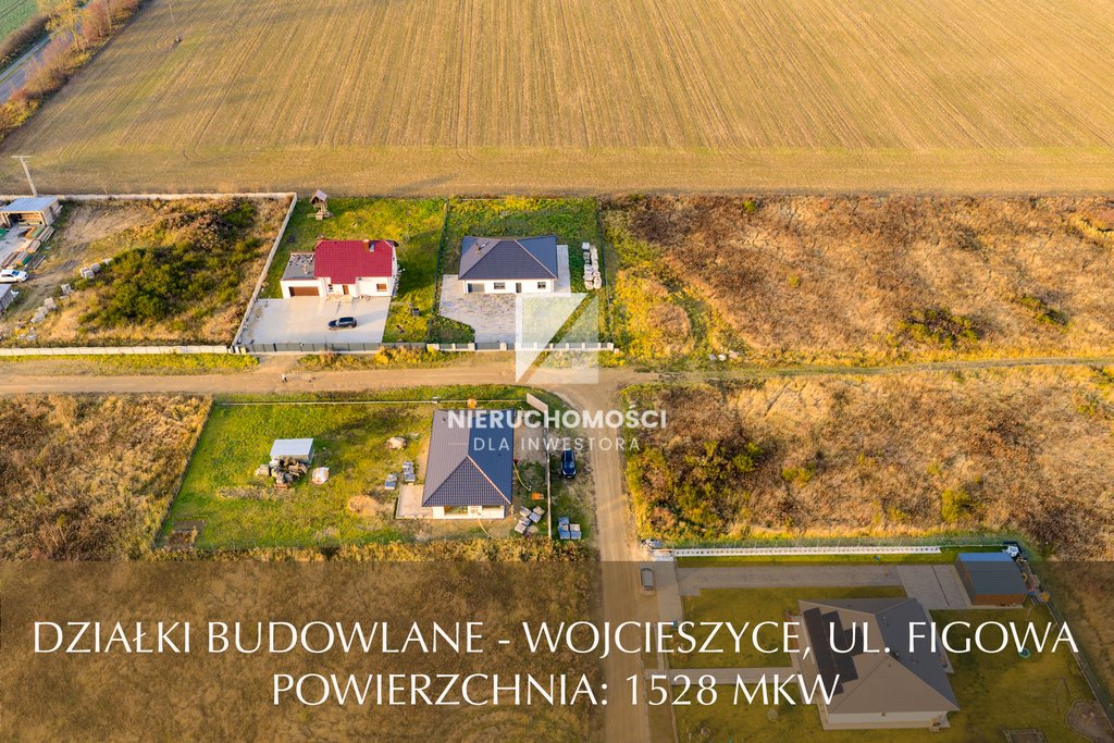 Działka 1528 m² z mediami i MPZP w Wojcieszycach Gorzów Wielkopolski  1 528m2 Foto 1