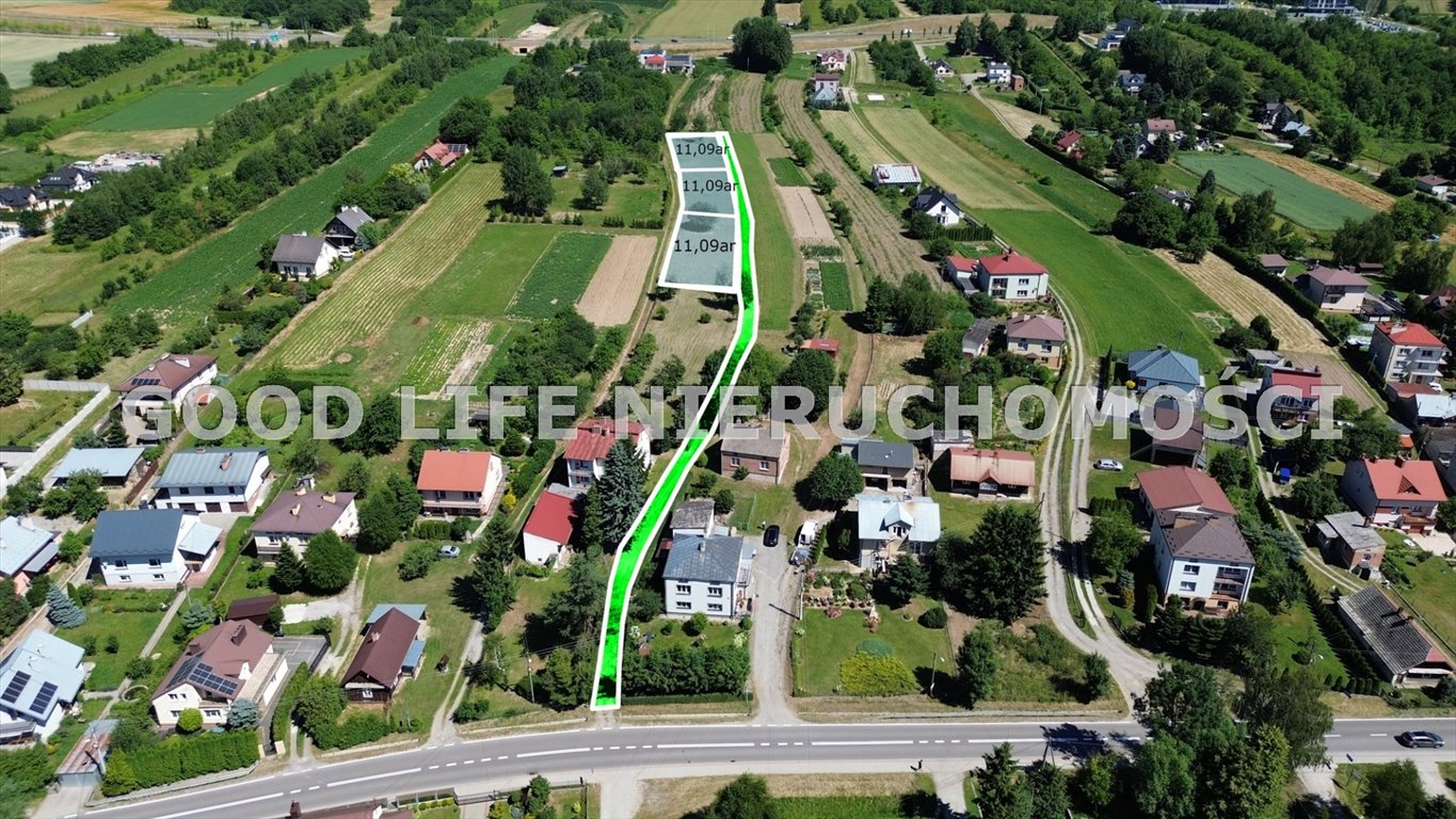 Działka budowlana na sprzedaż Rzeszów, Karkonoska  1 109m2 Foto 1