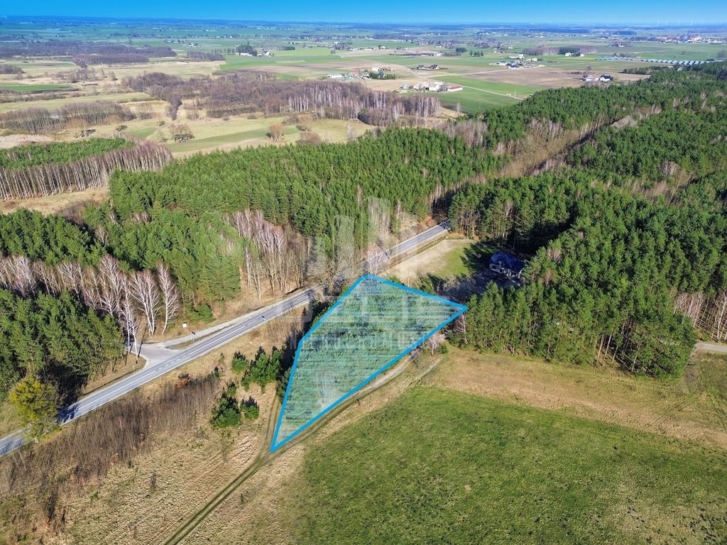 Działka 3400 m² z warunkami zabudowy, media, lasy Kranek  3 400m2 Foto 1