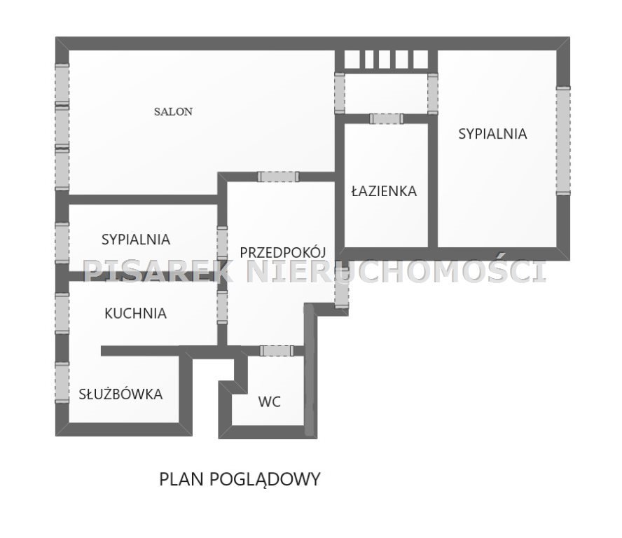 Mieszkanie trzypokojowe na sprzedaż Warszawa, Śródmieście, Centrum  82m2 Foto 4