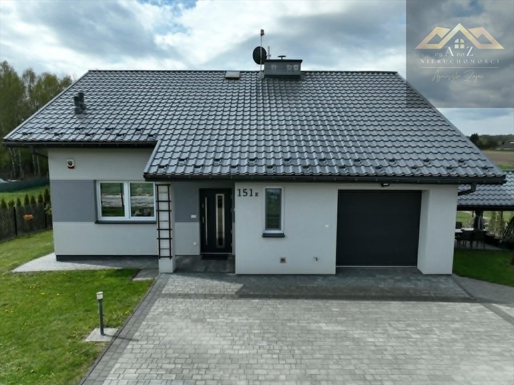 Nowoczesny dom 125m2 z garażem, tarasem i pełną zabudową Pogórska Wola  125m2 Foto 1