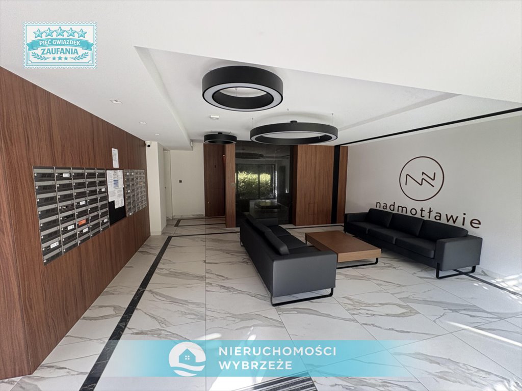 Wynajmę apartament 40 m² z balkonem nad Motławą w Gdańsku Gdańsk, Stare Miasto, Sienna Grobla  40m2 Foto 1