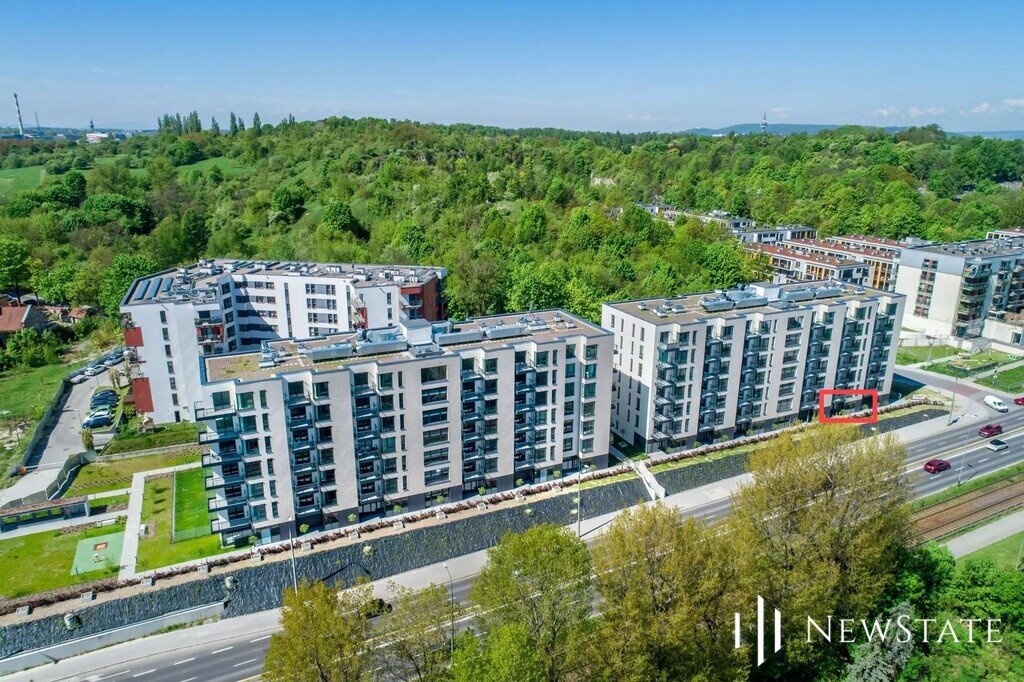 Lokal użytkowy 114 m2 z najemcą w nowoczesnym kompleksie Kraków  114m2 Foto 1