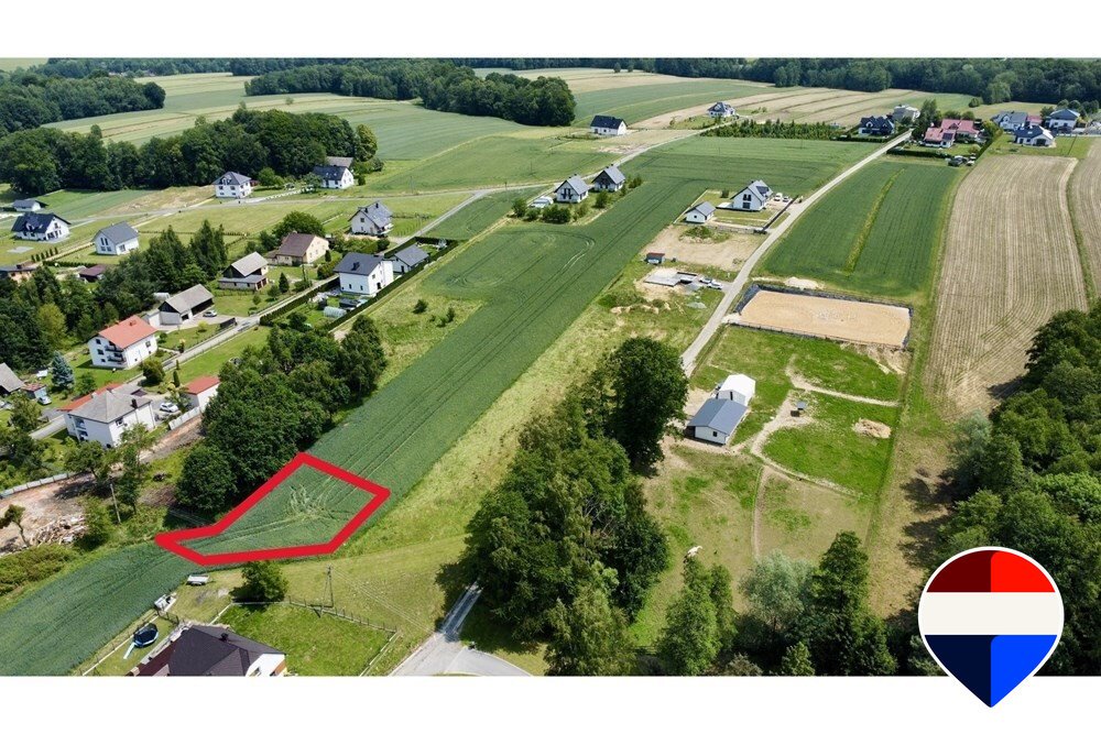 Mała działka budowlana w Witkowicach, 725 m², media w cenie Witkowice, Kowalowa 0  725m2 Foto 1
