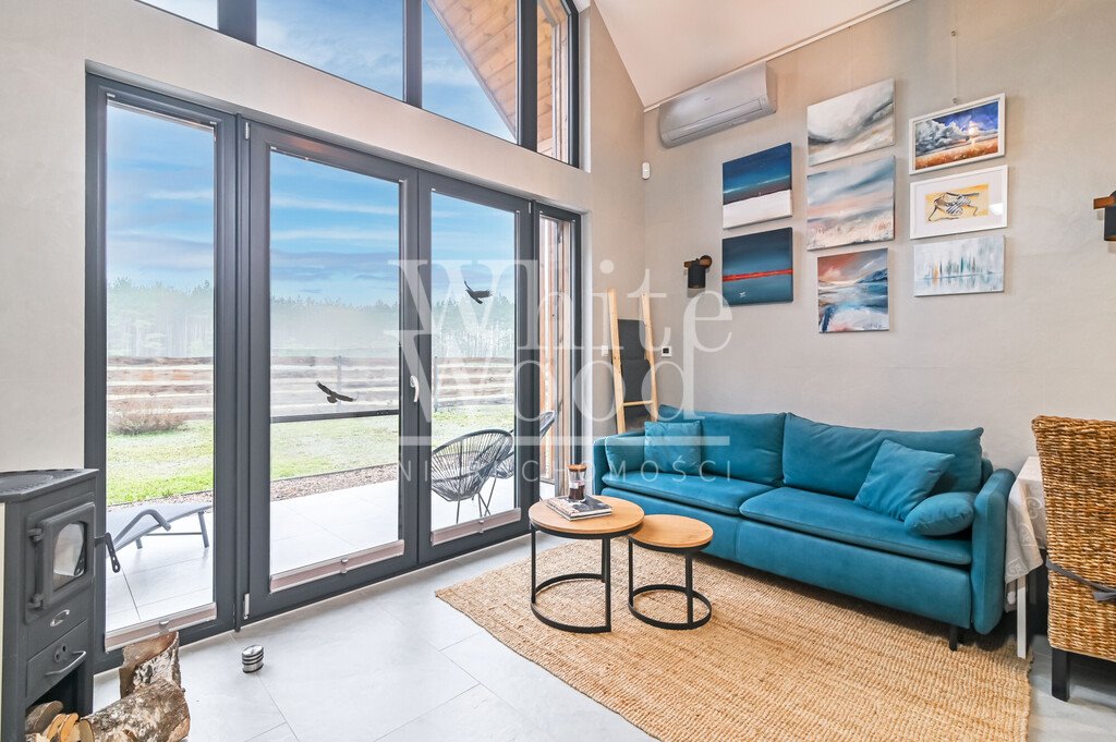 Urokliwy domek 50 m² z antresolą i widokiem na las Borsk  48m2 Foto 1