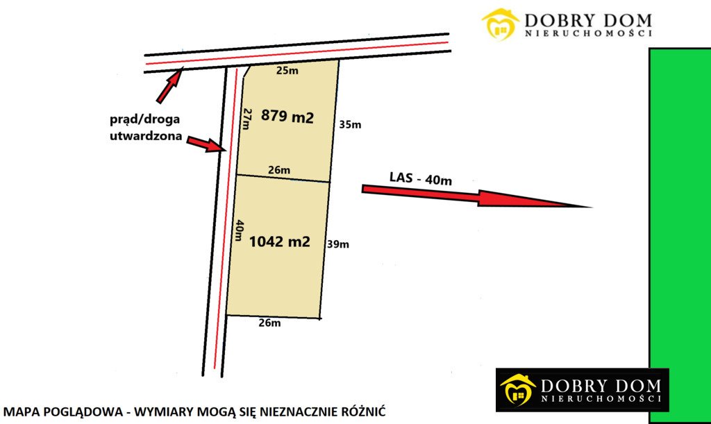 Działka rolna na sprzedaż Wasilków  879m2 Foto 1