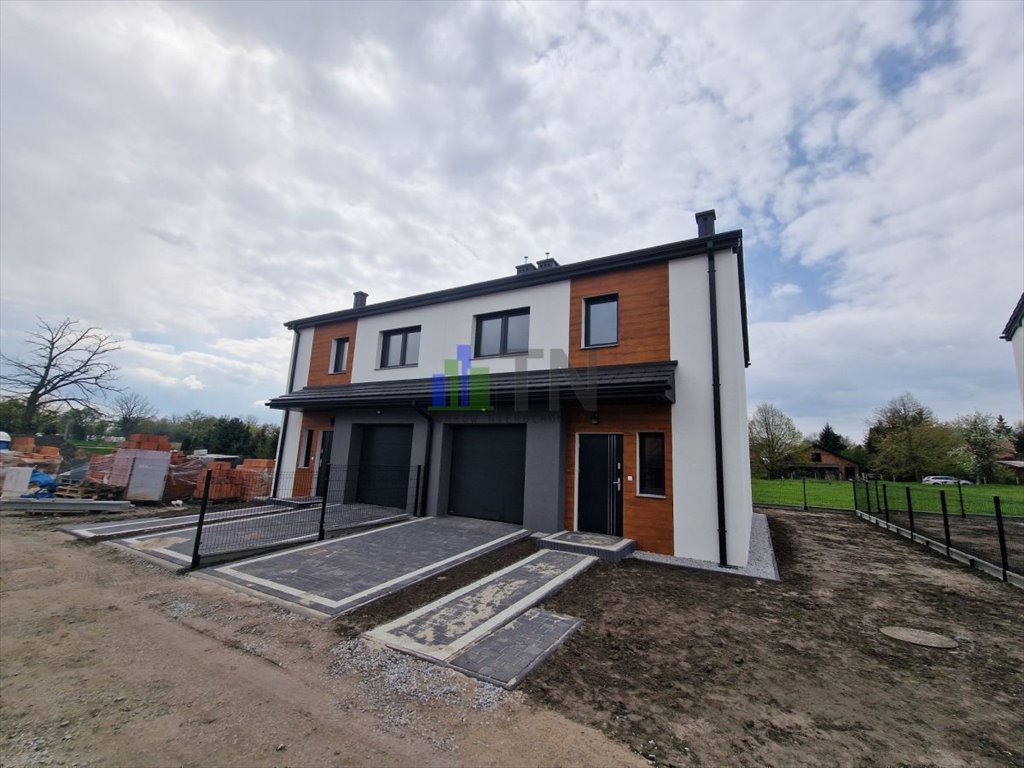 Dom bliźniak w Wilczycach, 116,61 m2, garaż i nowoczesne wykończenie Wilczyce  117m2 Foto 1