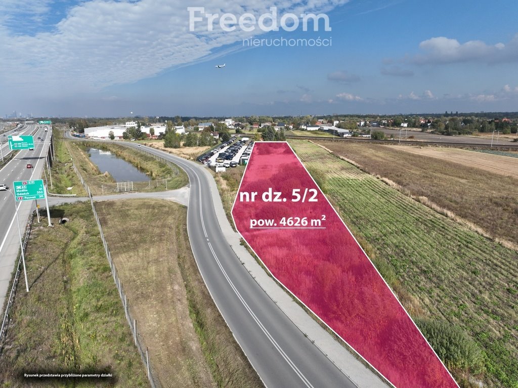 Działka 4626 m² w Ursynowie - dostęp do mediów i świetna komunikacja Warszawa, Ursynów, Baletowa  4 626m2 Foto 1