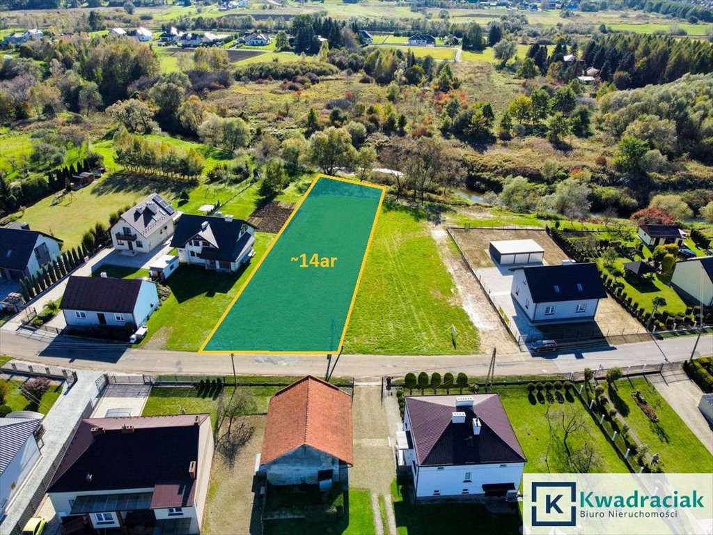 Działka budowlana na sprzedaż Jasło, Hankówka, Hankówka  1 400m2 Foto 1