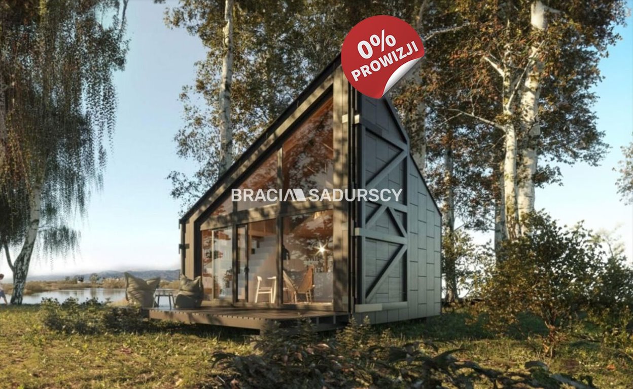 Unikalny dom na własnej działce z szklaną fasadą i antresolą Kraków, Zabierzów, Zabierzów, Śląska  37m2 Foto 1