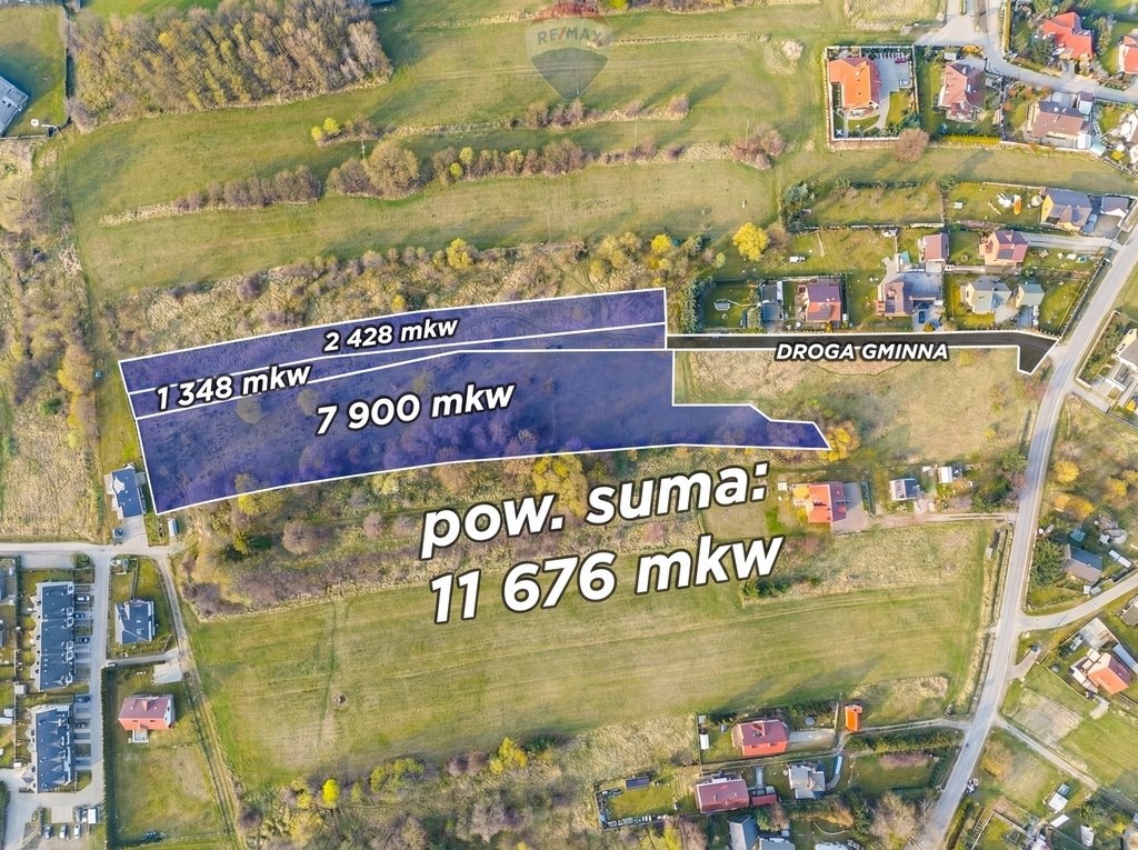 Duża działka inwestycyjna pod zabudowę wielorodzinną i usługową Czarnochowice  11 677m2 Foto 1