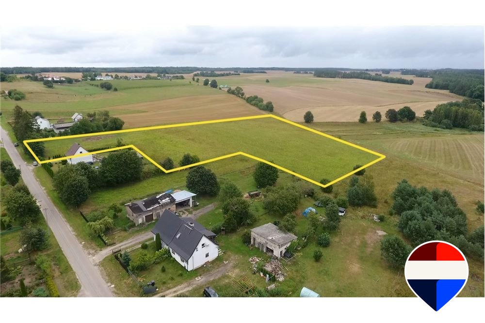 Działka 3361 m² z warunkami zabudowy w Podole Małe Słupski, Długa  3 361m2 Foto 1
