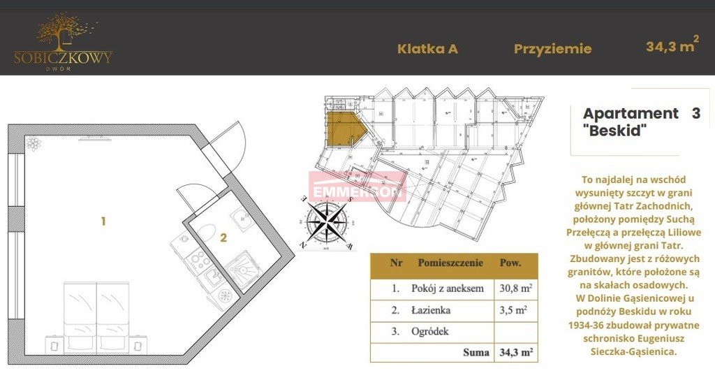 Lokal użytkowy na sprzedaż Zakopane  34m2 Foto 2