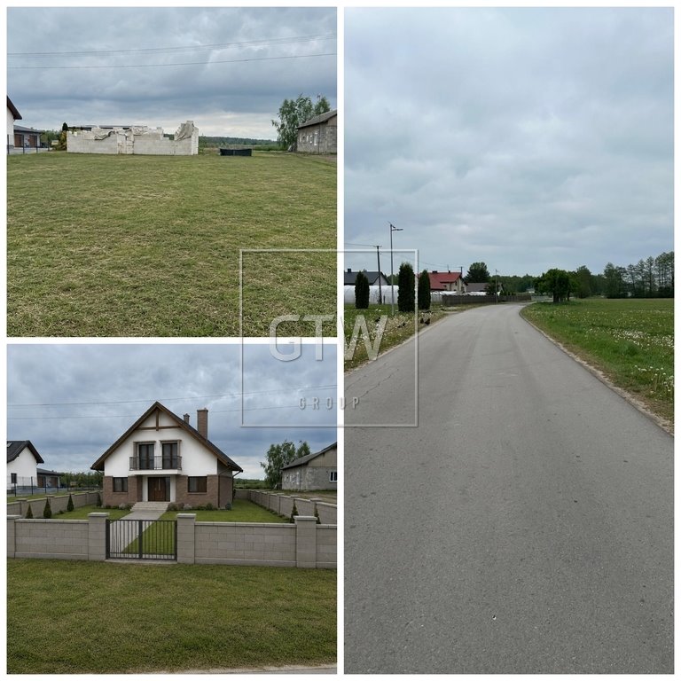 Działka z rozpoczętą budową domu w Ślepowoli, 1541 m² Ślepowola  1 541m2 Foto 1